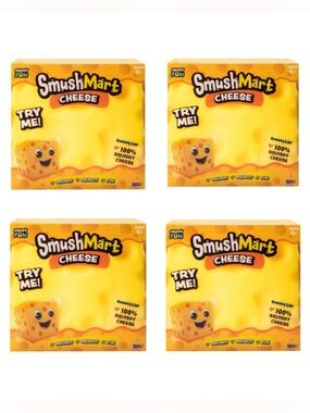 Cheese Squishy Fidget Toy Bundle